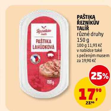 PAŠTIKA ŘEZNÍKŮV TALÍŘ, 150 g 