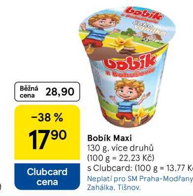 Bobík Maxi, 130 g, více druhů  