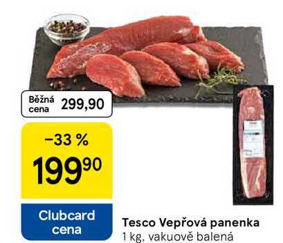 Tesco Vepřová panenka, 1 kg 
