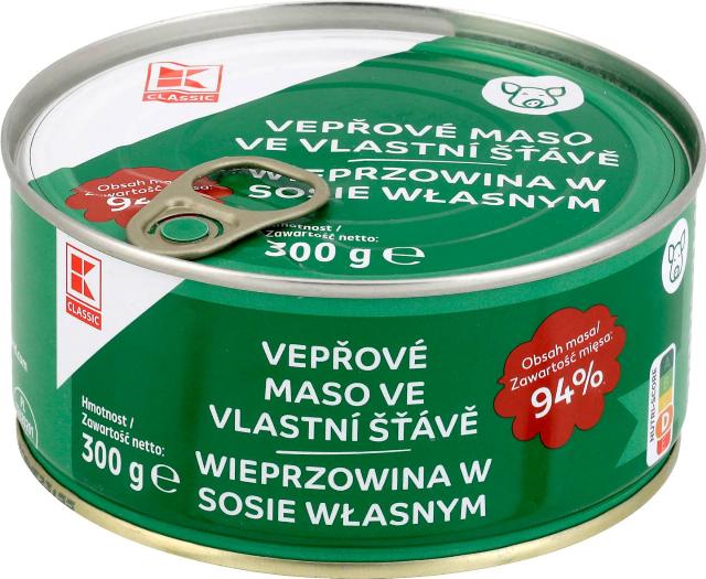 K-CLASSIC Masová konzerva