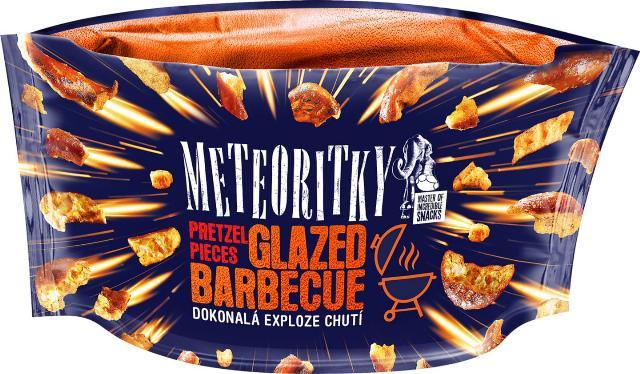 Meteoritky Kousky preclíků S příchutí barbecue