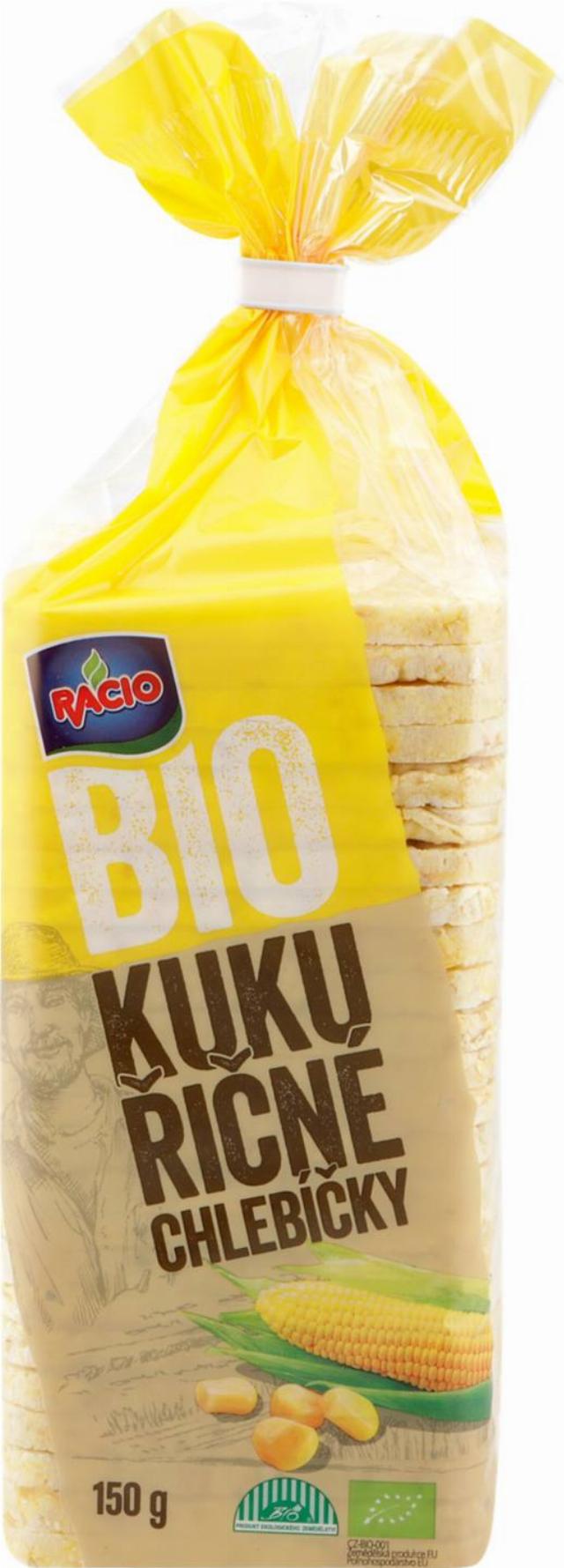 Racio BIO chlebíčky kukuřičné