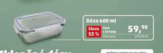 Dóza 600 ml 