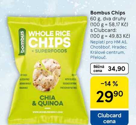 Bombus Chips, 60 g 