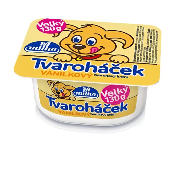 Milko Tvaroháček Tvarohový krém vanilkový velký
