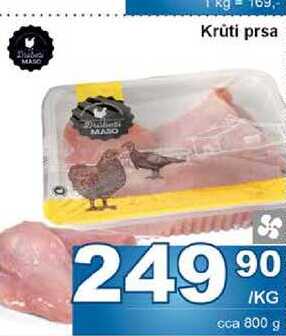 Krůti prsa 1 kg