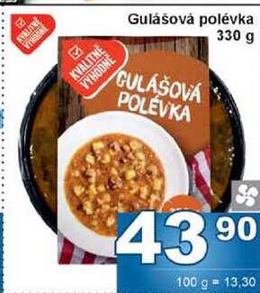 Gulášová polévka 330 g