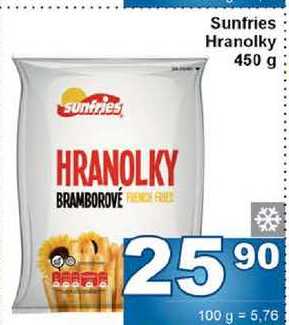 Sunfries Hranolky 450 g