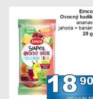 Emco Ovocný hadik 20g