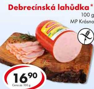 Debrecínská lahůdka, 100 g