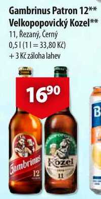 Gambrinus Patron 12, 0,5 l