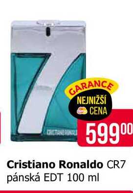 Cristiano Ronaldo CR7 pánská EDT 100 ml 