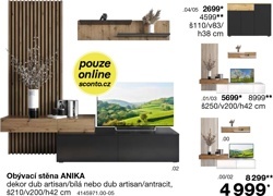 Obývací stěna ANIKA