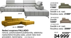 Sedací souprava PALLADIO