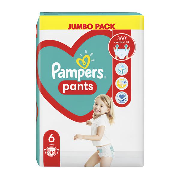 Pampers Pants Plenkové kalhotky Jumbo Pack vel. 6 (15+kg)