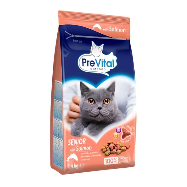PreVital Granule pro kočky Senior s lososem