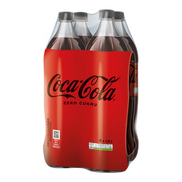 Coca-Cola Zero 4x1,5l