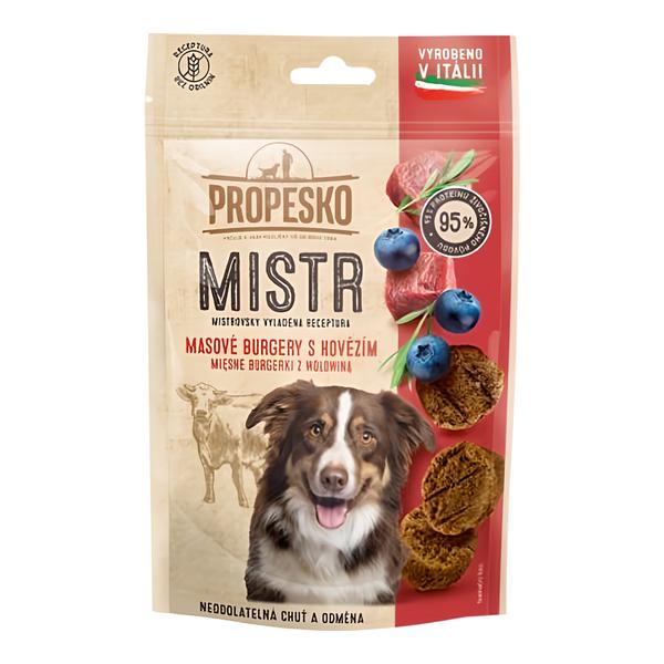 Propesko Mistr Snack burger hovězí,borůvka,rozmarýn