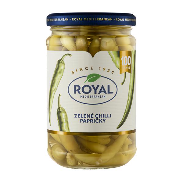 Royal Zelené chilli papričky