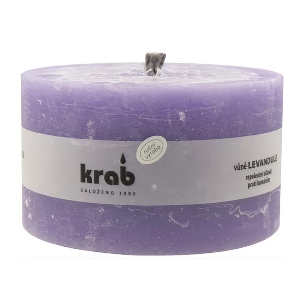 Anděl Přerov Zahradní svíčka s repelentním účinkem proti komárům, levandule, 1000g