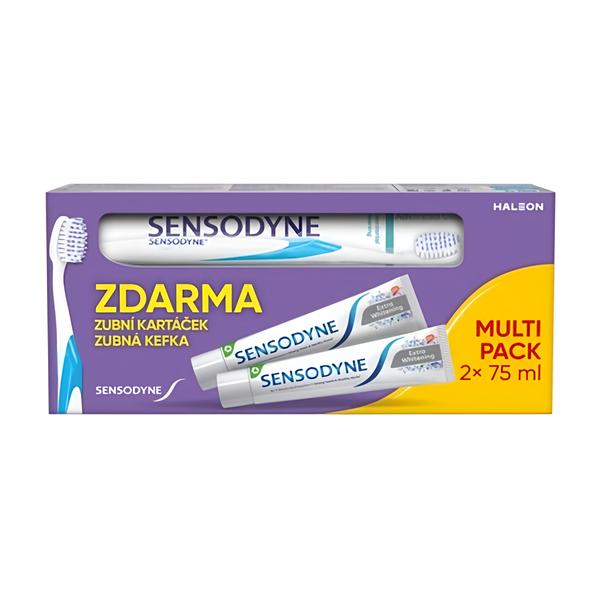 Sensodyne Extra Whitening, 2x75ml