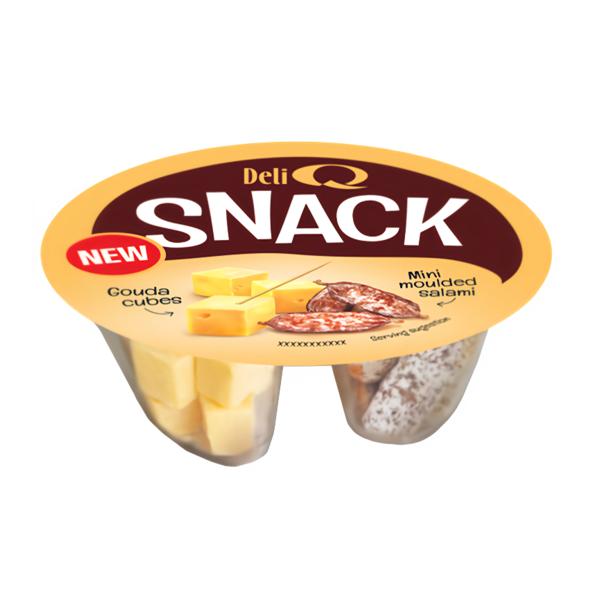 Deli Q Snack Gouda cubes/Mini Mould Salami