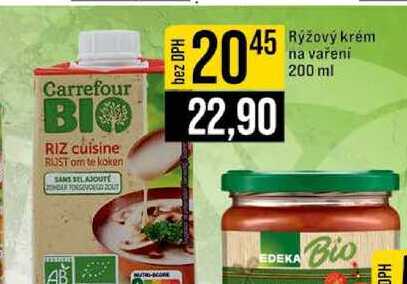 Rýžový krém na vaření 200 ml 