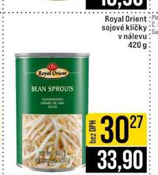 Royal Orient sojové klíčky v nálevu 420 g