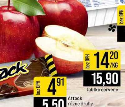 Jablko červené různé druhy 1kg