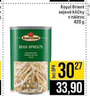 Royal Orient sojové klíčky v nálevu 420 g 