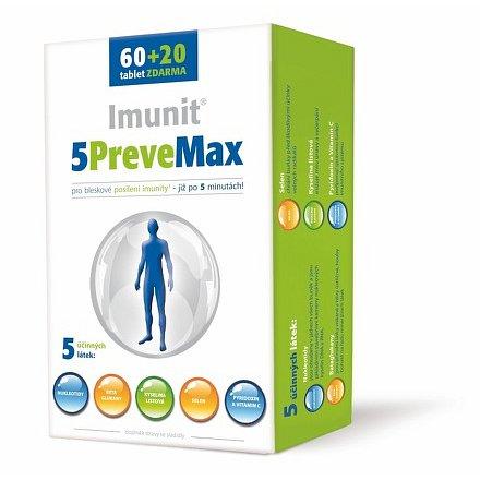 5PreveMax Imunit nukleotidy+betaglukan 60+20 tablet