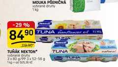 TUŇAK NEKTON vybrané druhy 3x80 g