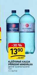 KLÁŠTORNÁ KALCIA PŘÍRODNÍ MINERÁLKA 1,5l 