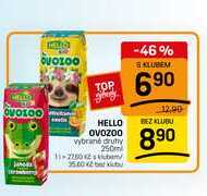 HELLO OVOZOO vybrané druhy 250ml 