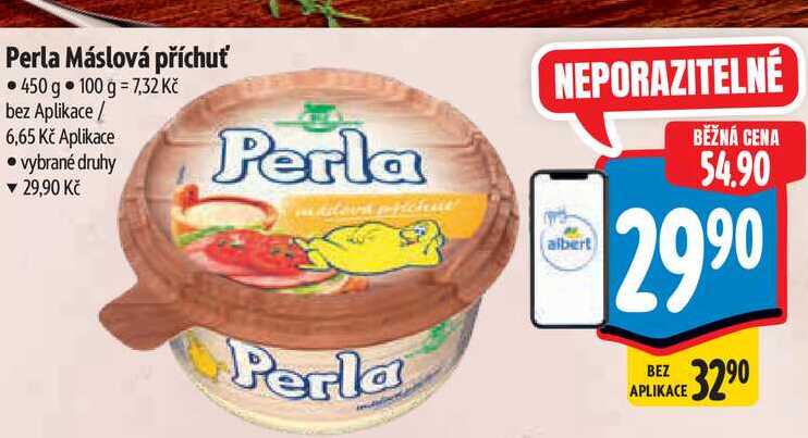 Perla Máslová příchuť  450 g 