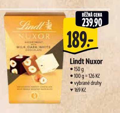 Lindt Nuxor 150 g