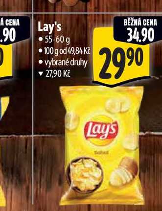   Lay's  55-60 g 