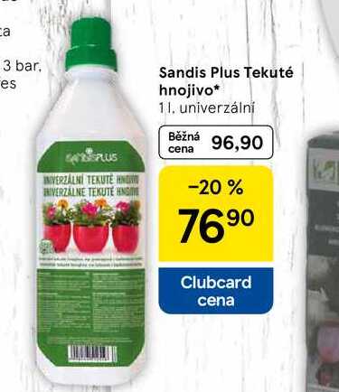 Sandis Plus Tekuté hnojivo, 1 l