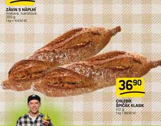 CHLEBÍK ŠPIČÁK KLASIK 412g