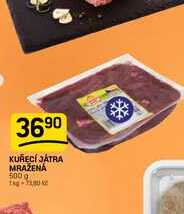 KUŘECÍ JÁTRA MRAŽENÁ 500g