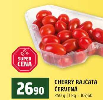 CHERRY RAJČATA ČERVENÁ 250 g 