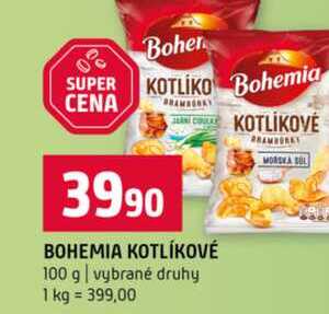 BOHEMIA KOTLÍKOVÉ 100 g vybrané druhy