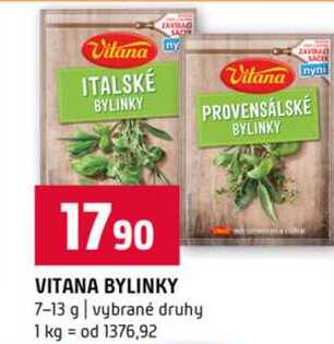 VITANA BYLINKY 7-13 g vybrané druhy