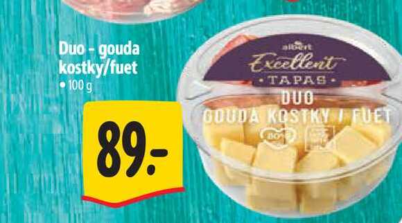 Duo-gouda kostky/fuet 100 g