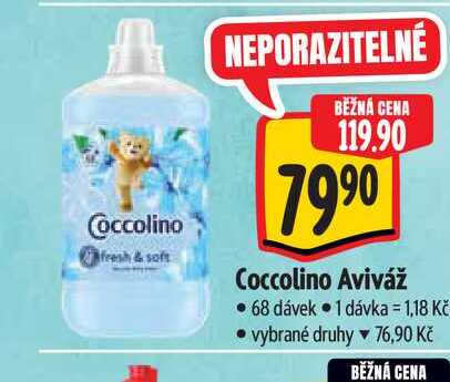 Coccolino Aviváž 68 dávek  