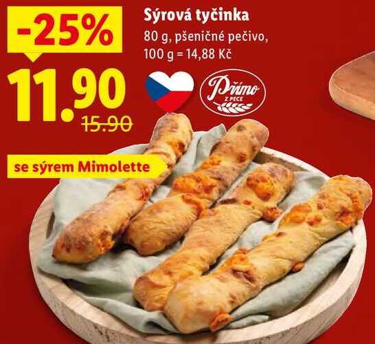 Sýrová tyčinka, 80 g