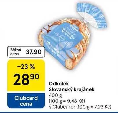 Odkolek Slovanský krajánek, 400 g 