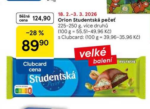 Orion Studentská pečeť, 225-250 g