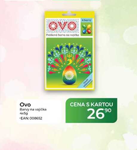 Ovo Barvy na vajíčka 4x5g