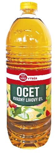 VÁŠ VÝBĚR Ocet kvasný lihový 8%, 1 l